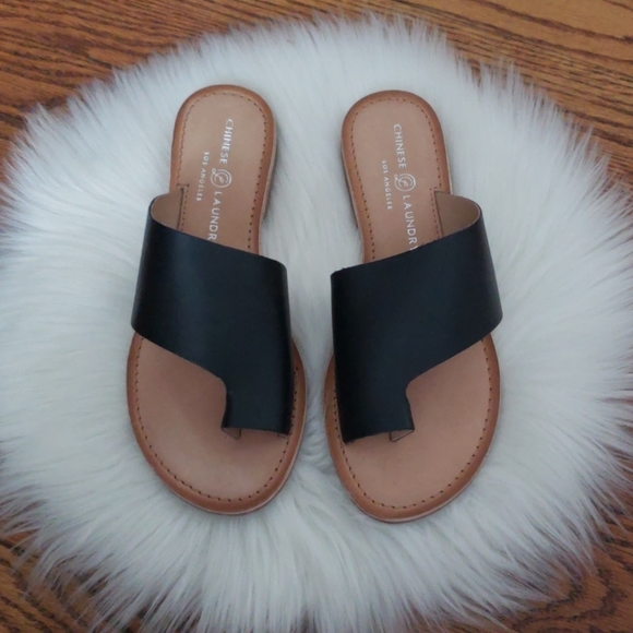 Chinese Laundry Shoes - Chinese laundry Gemmy slides sandals sz 7.5M